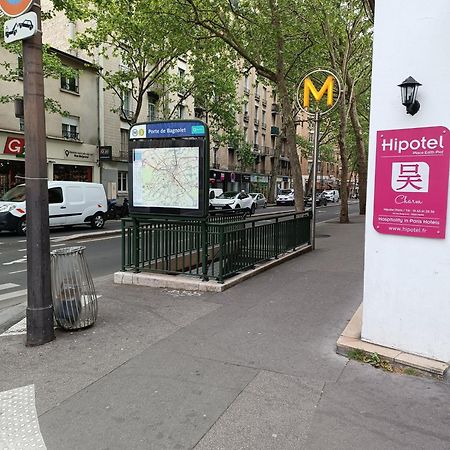 Hipotel Paris Belgrand Mairie Du 20Eme Dış mekan fotoğraf